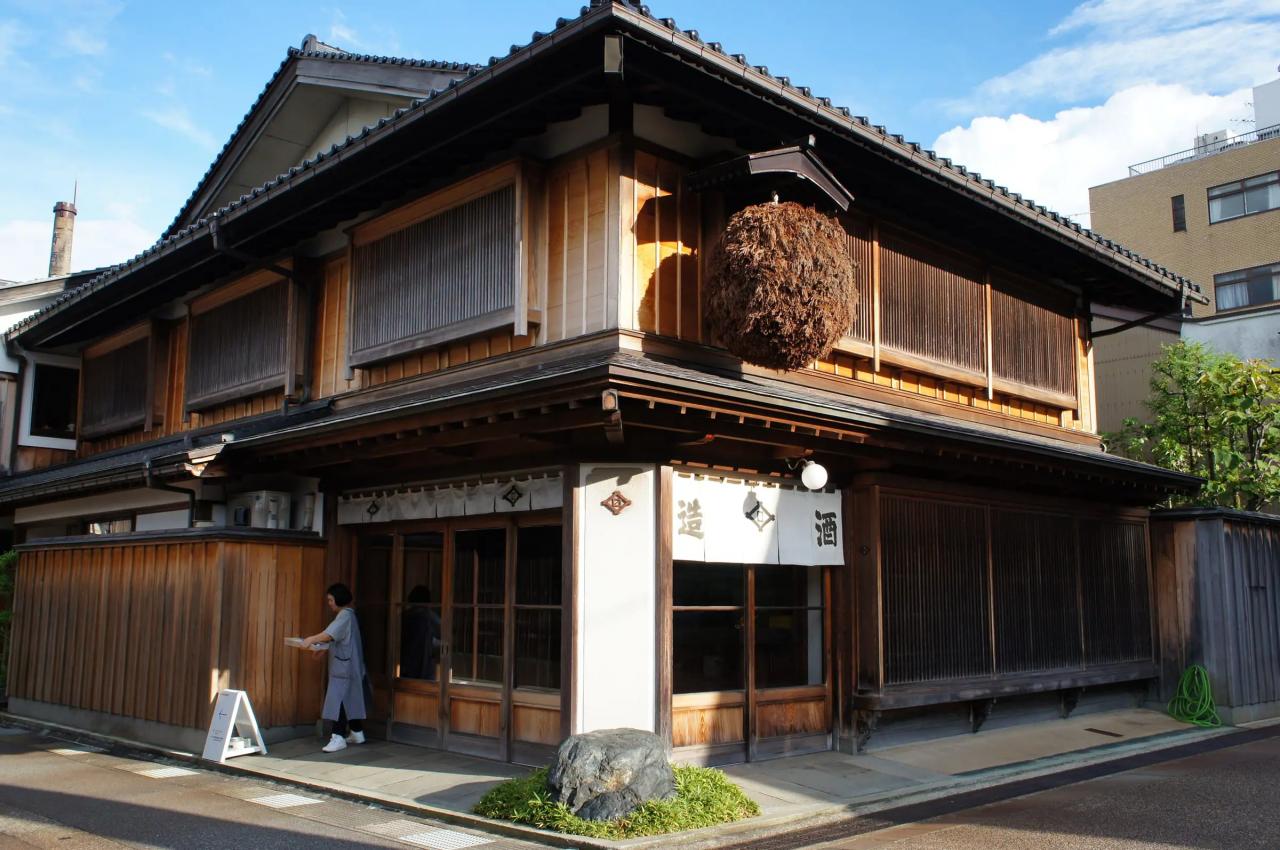 日本家屋の外観