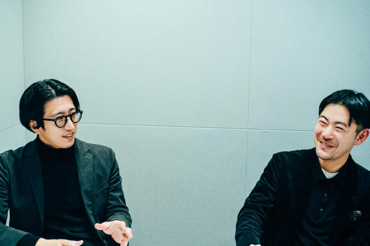 談笑する松本さんと北村さん