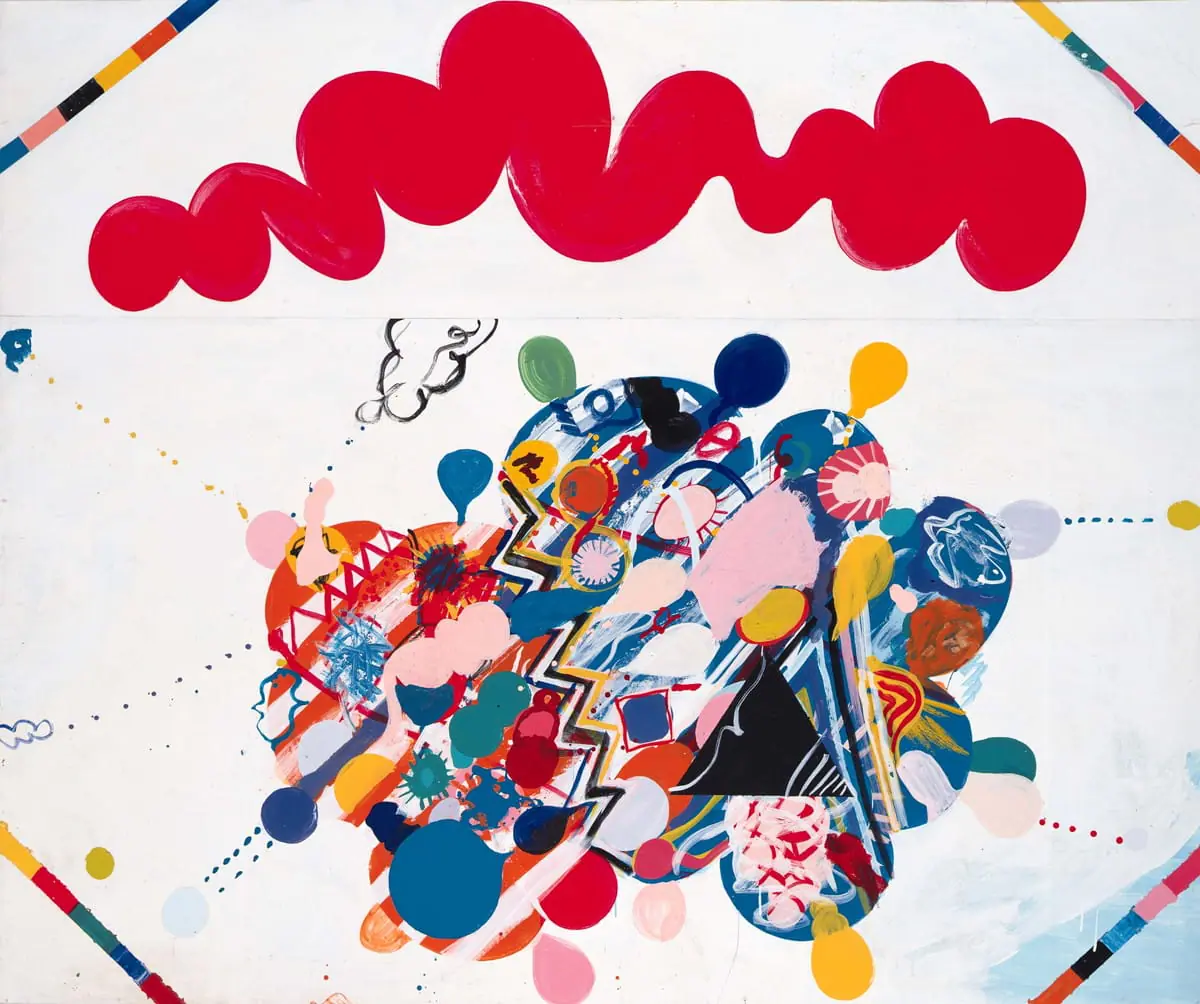 山崎つる子《作品》1963 年　兵庫県立美術館蔵（山村コレクション）　© Estate of Tsuruko Yamazaki, courtesy of LADS Gallery, Osaka and Take Ninagawa,Tokyo