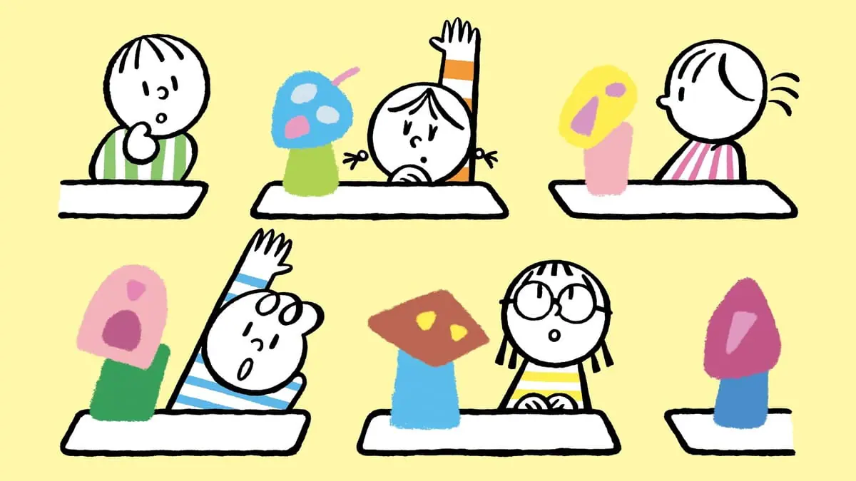 「せいせいのせんせい」メインビジュアルイラスト:fancom