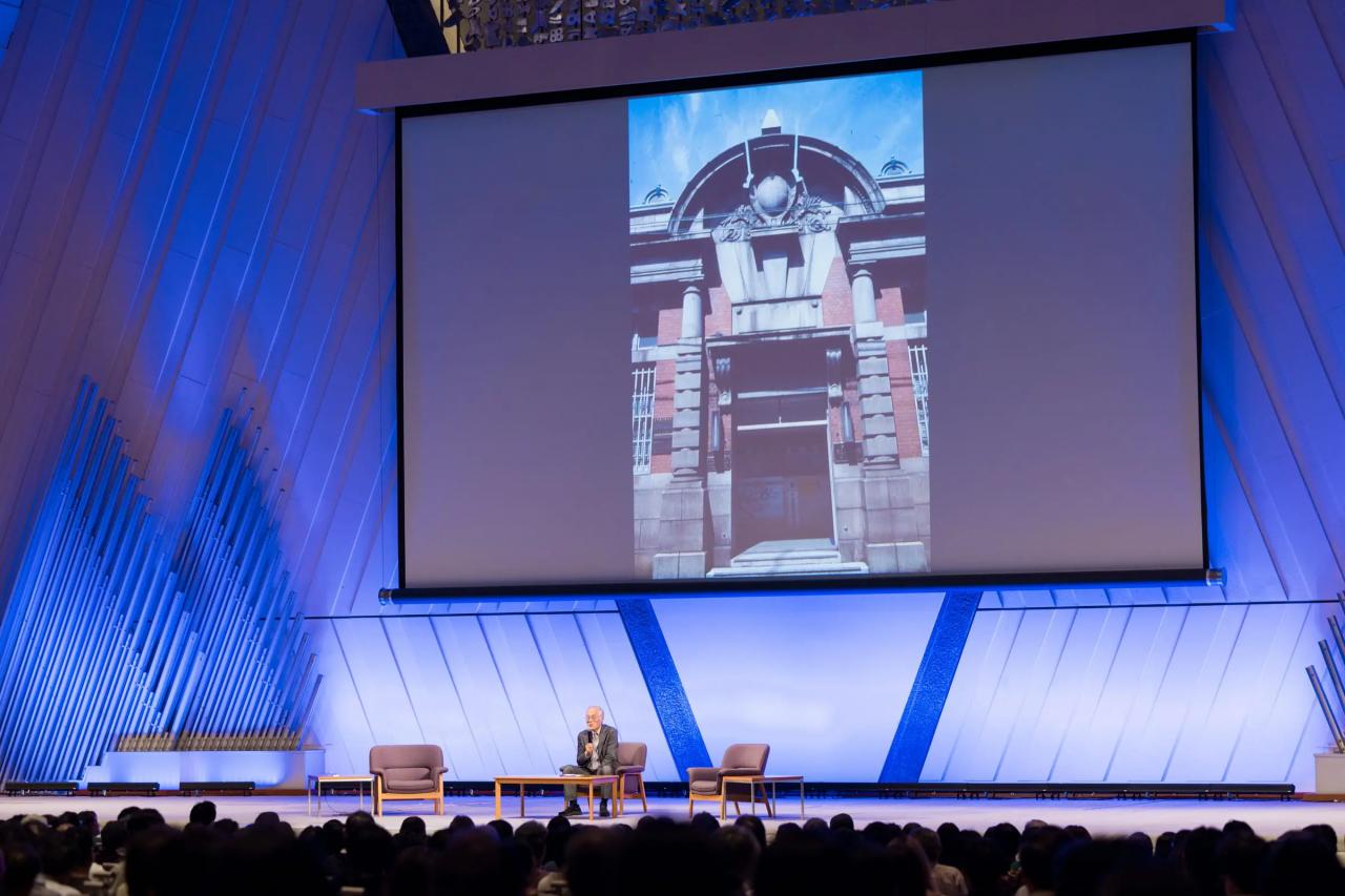 第一部「建築探偵 京都をゆく」の様子