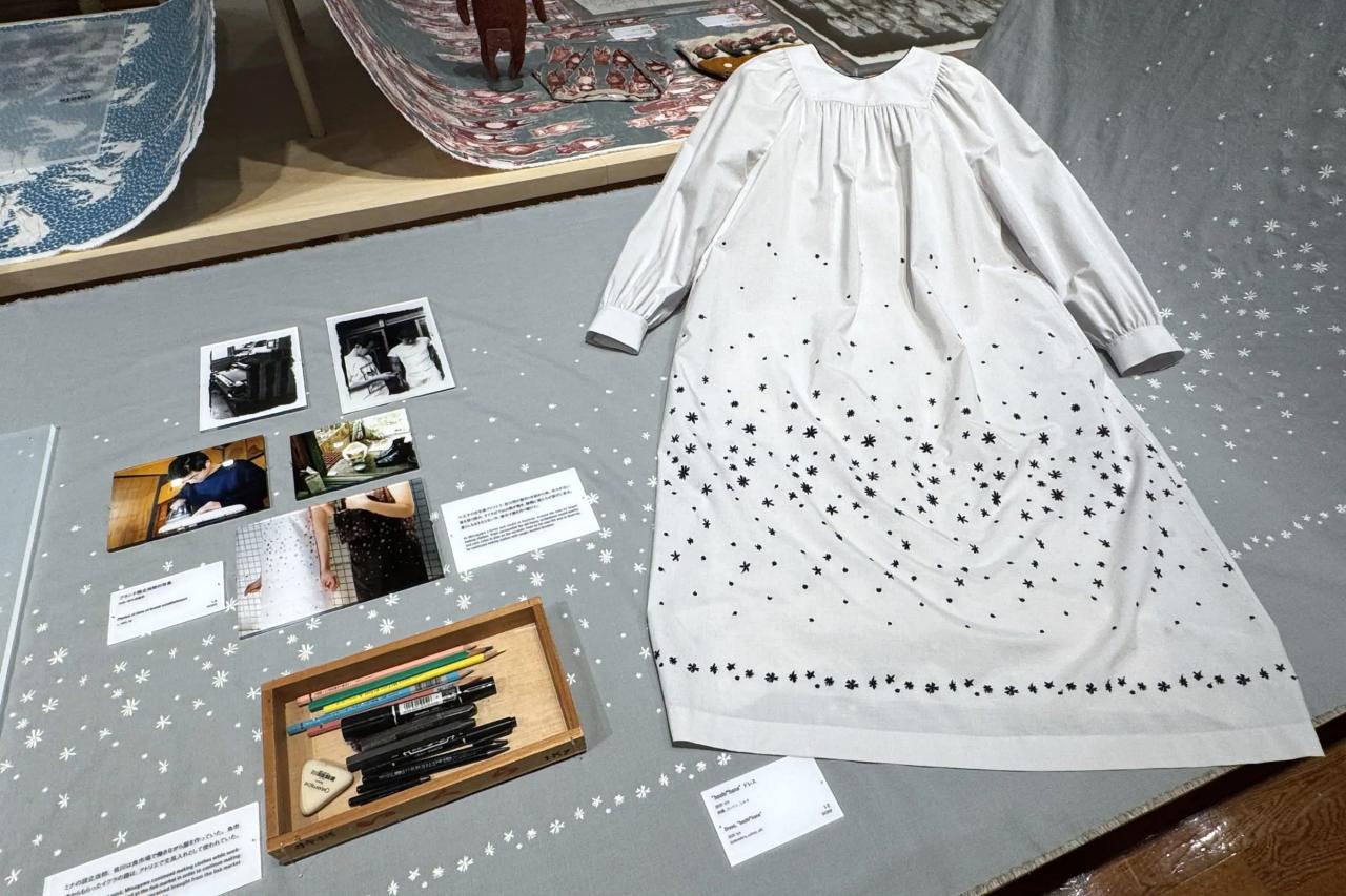 1995年にブランド初の刺繍柄として発表された「hoshi*hana」