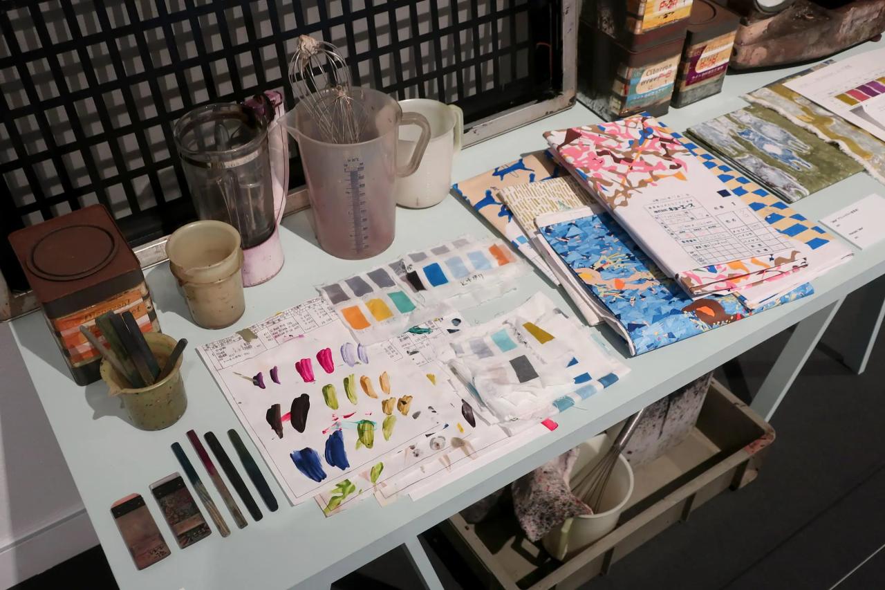 プリントを紹介するスペース