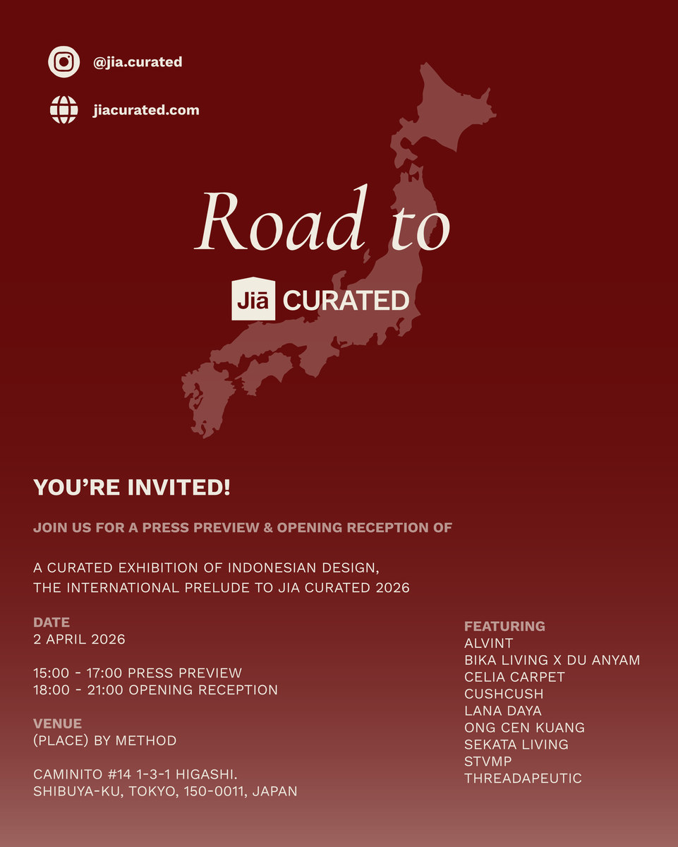 Road to Jia CURATED – Tokyo Edition