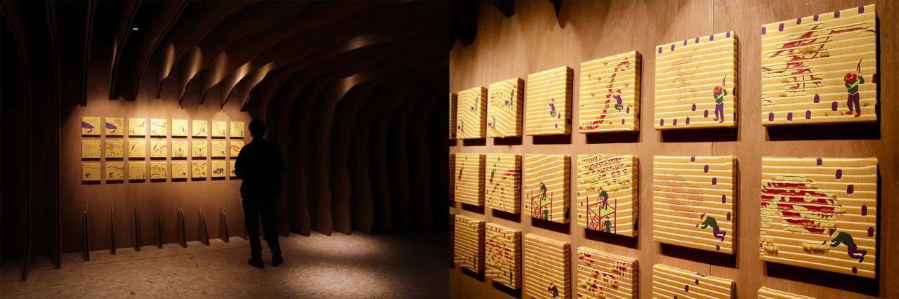 恐竜の化石や土器の発掘現場をイメージした「HAKKUTSU」シリーズ